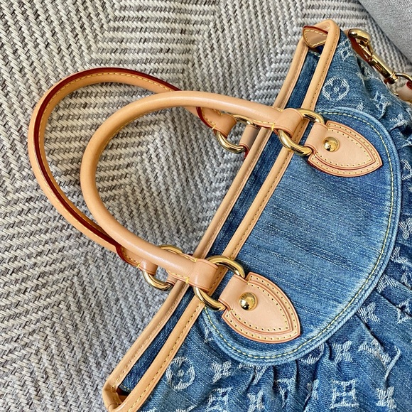 Authentic Louis Vuitton Denim Neo Cabby GM Monogram - Picture 5 of 16